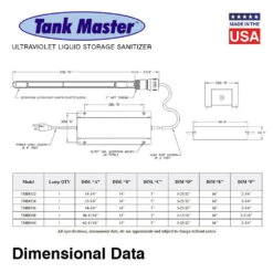 Tank Master UVC Tank Storage Sanitizer - One Lamp - 22.75" Insertion Depth - High Output(Tank Master Uvc Tank Storage Sanitizer One Lamp 2275 Insertion Depth High Output) -Cook & Bathe c2f4a5a95b05f17afb25010557a0 f9ee1013 ffe5 45cf ad97 a52d8316a28c