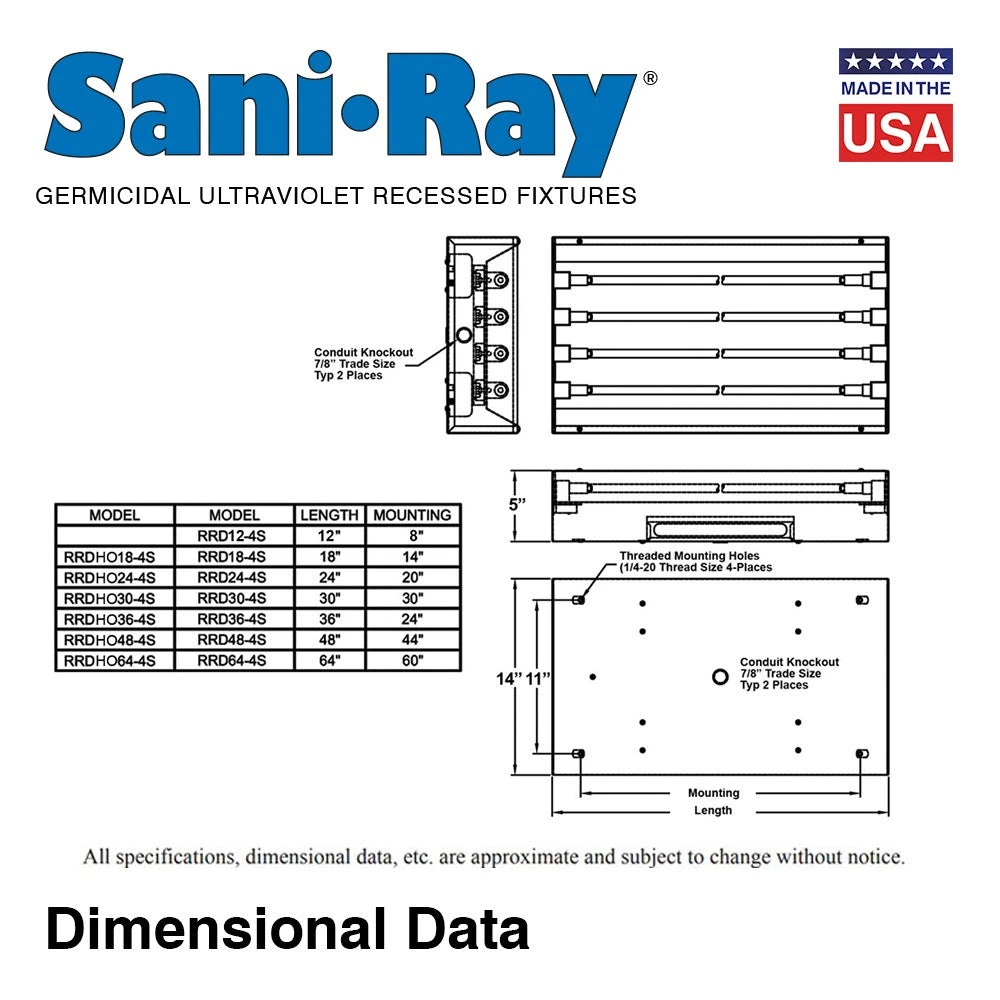 SaniRay 4-Lamp UVC Recessed Air Surface Irradiating Fixtures - Four Lamp Standard Output - 12" Length(Saniray 4 lamp uv recessed air surface irradiating fixtures four lamp standard output 12 length) SaniRay 4-Lamp UVC Recessed Air Surface Irradiating Fixtures - Four Lamp Standard Output - 12" Length(Saniray 4 Lamp Uv Recessed Air Surface Irradiating Fixtures Four Lamp Standard Output 12 Length) -Cook & Bathe cf144400ad9bfaef7ad9119b123f