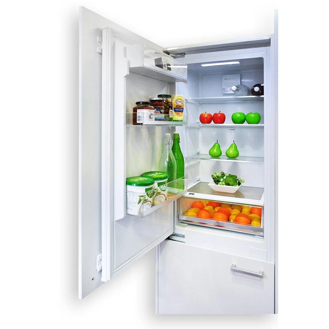 Kleenmaid Fully Integrated Fridge/Freezer, White Kleenmaid Fully Integrated Fridge/Freezer, White -Cook & Bathe crz25511 web