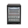 Euro Alfresco Single Door Beverage Cooler, Right Hinge, Matte Black, 138L