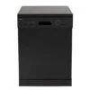 Euro Appliances Freestanding Dishwasher, 60cm, Black
