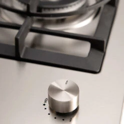 Euro Alfresco Domino Gas Wok Cooktop, Stainless Steel, 30cm 4 Euro Alfresco Domino Gas Wok Cooktop, Stainless Steel, 30cm -Cook & Bathe emjg30wsx closeup1 web