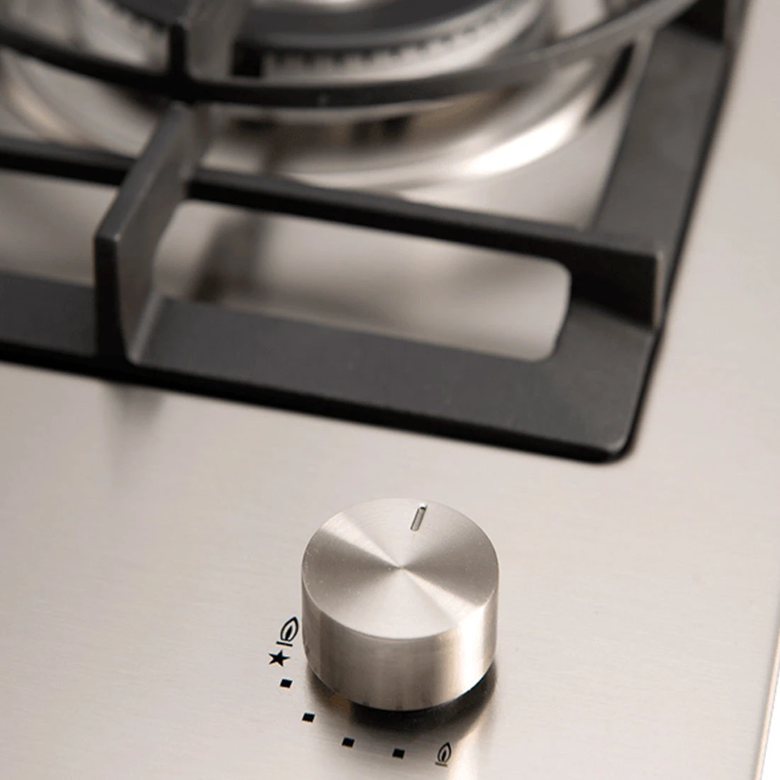 Euro Alfresco Domino Gas Wok Cooktop, Stainless Steel, 30cm Euro Alfresco Domino Gas Wok Cooktop, Stainless Steel, 30cm -Cook & Bathe