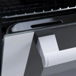 Euro Appliances Electric Freestanding Oven, White, 50cm 7 Euro Appliances Electric Freestanding Oven, White, 50cm -Cook & Bathe ev500ewh closeup1