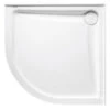 Johnsons Suisse Evo Polymarble Curved Shower Base 1000mm X 1000mm
