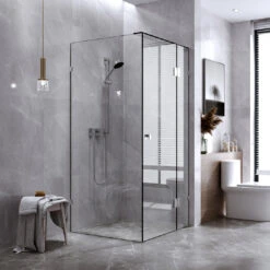 Bourne Victoria 900mm Fully Frameless Shower Screen