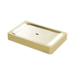 Phoenix Gloss Soap Dish Brushed Gold
