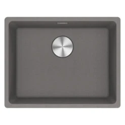 Franke Maris Granite Single Bowl 520mm Undermount Stone Grey