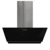 Kleenmaid Vertical Wall Mounted Rangehood Black 90cm