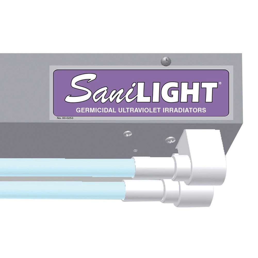 SaniLIGHT UVC Air & Surface Irradiating Fixture - 10W UV Output - 25.25" Length - 2 Bulbs - Cold Cathode(Sanilight uv air and surface irradiating fixtures two lamp cold cathode 25 25 length) SaniLIGHT UVC Air & Surface Irradiating Fixture - 10W UV Output - 25.25" Length - 2 Bulbs - Cold Cathode(Sanilight Uv Air And Surface Irradiating Fixtures Two Lamp Cold Cathode 25 25 Length) -Cook & Bathe sanilight 2lamp closeup