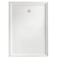 Marbletrend Flinders Polymarble Rectangle Shower Base 900mm X 1220mm Left Hand Return