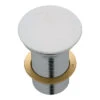Fienza Cast Stone Cap Pop-Up Waste 32mm Matte White